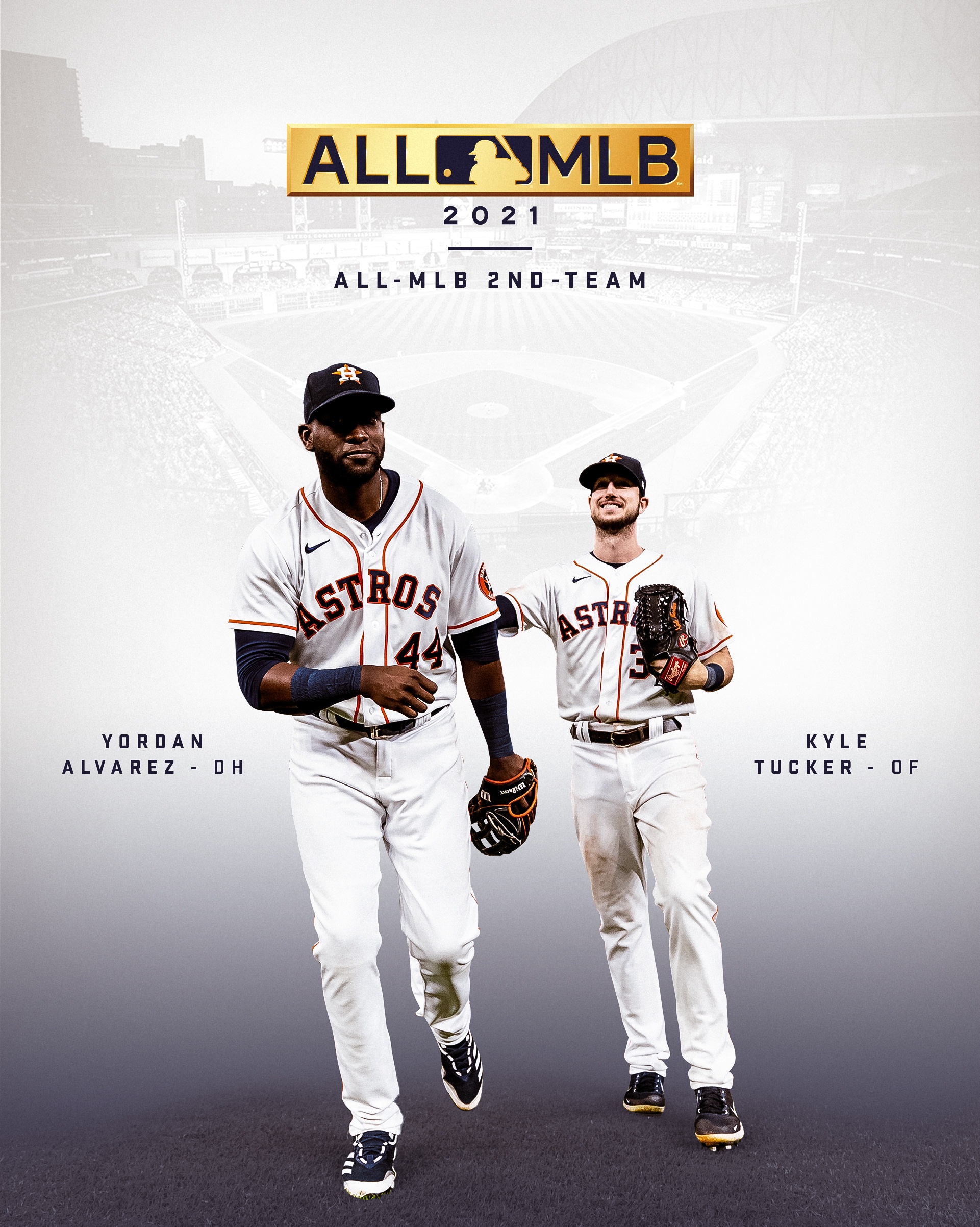 Houston Astros on X: Congrats to Yordan Alvarez and Kyle Tucker