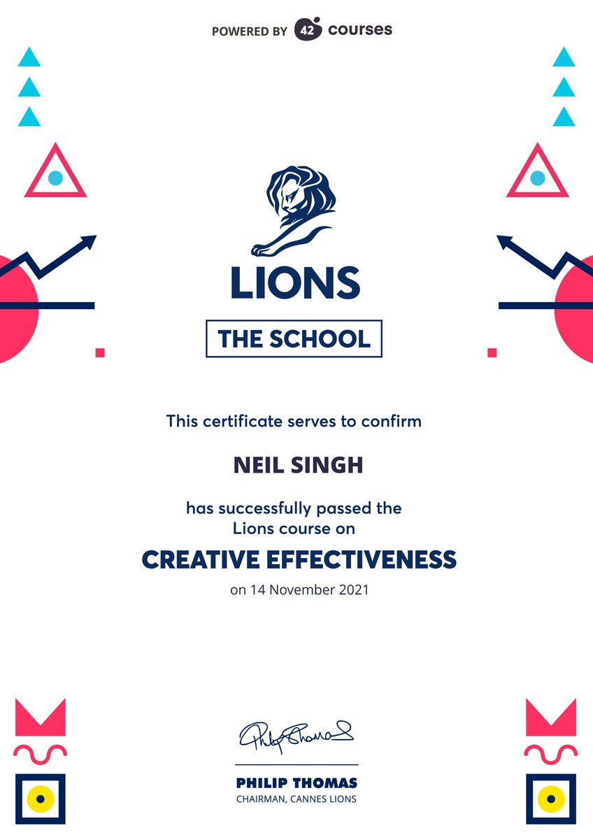 NeilSingh26's tweet photo. " Creative process is is a process of surrender, not control" - Julia Cameron Thank you @42Courses @rorysutherland @Cannes_Lions https://t.co/oq2s5zcDxT