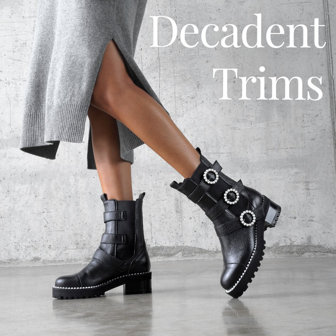 randbofficial's tweet photo. From glimmering pearls to sparkling gems, our bold buckles elevate the classic boot for party season.
#russellandbromley #RBWinter #bikerboots
https://t.co/K5vZI0Biqm https://t.co/9E0p2Tto2e