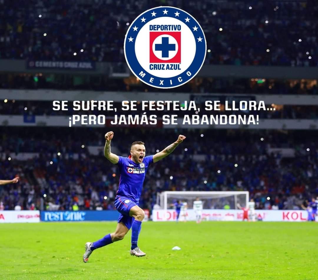 Historia_Azul's tweet photo. Nunca se abandona. #CruzAzul 🚂🔷 https://t.co/n9AhK7yKt6