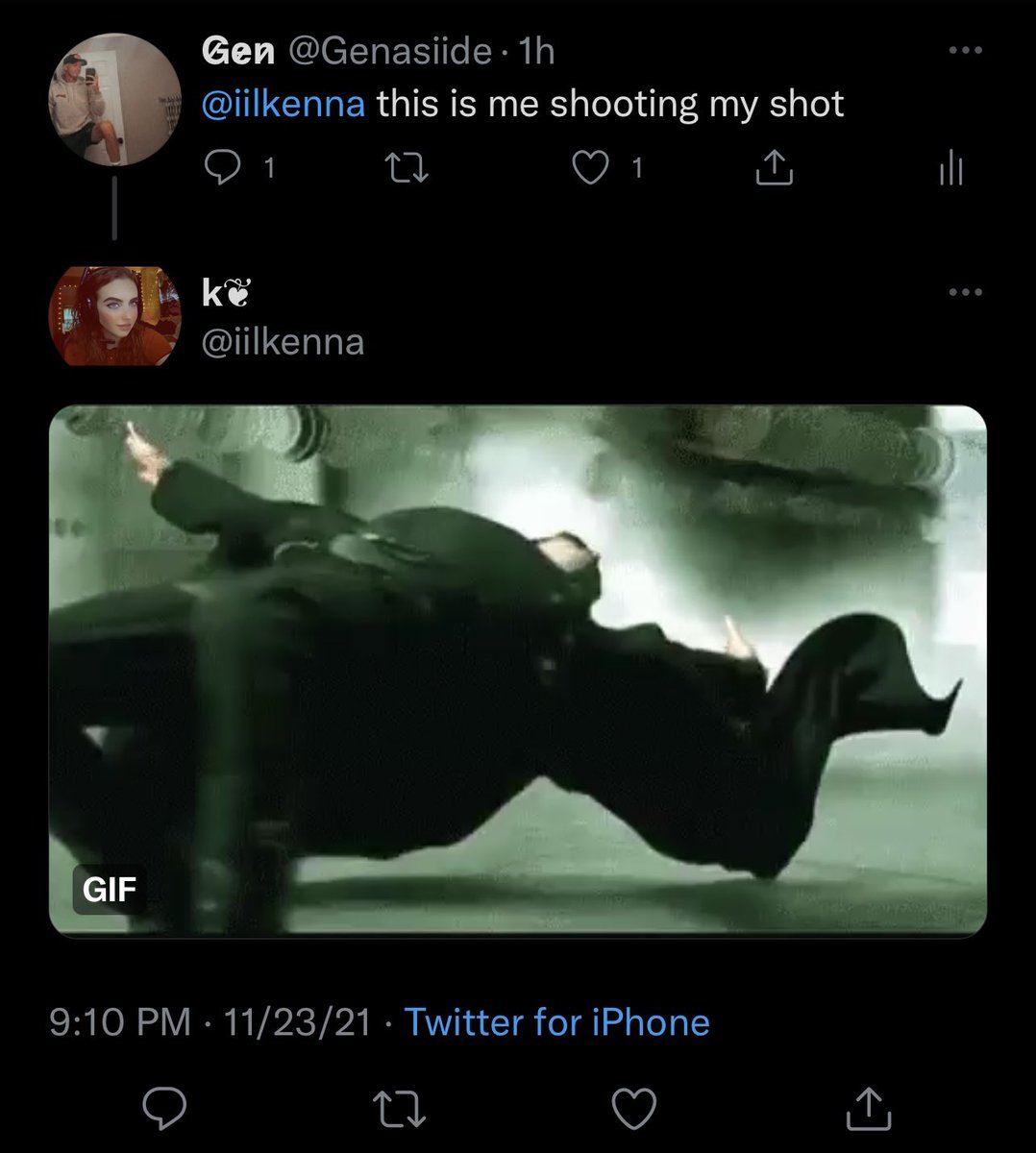 genasiide's tweet image. Down bad