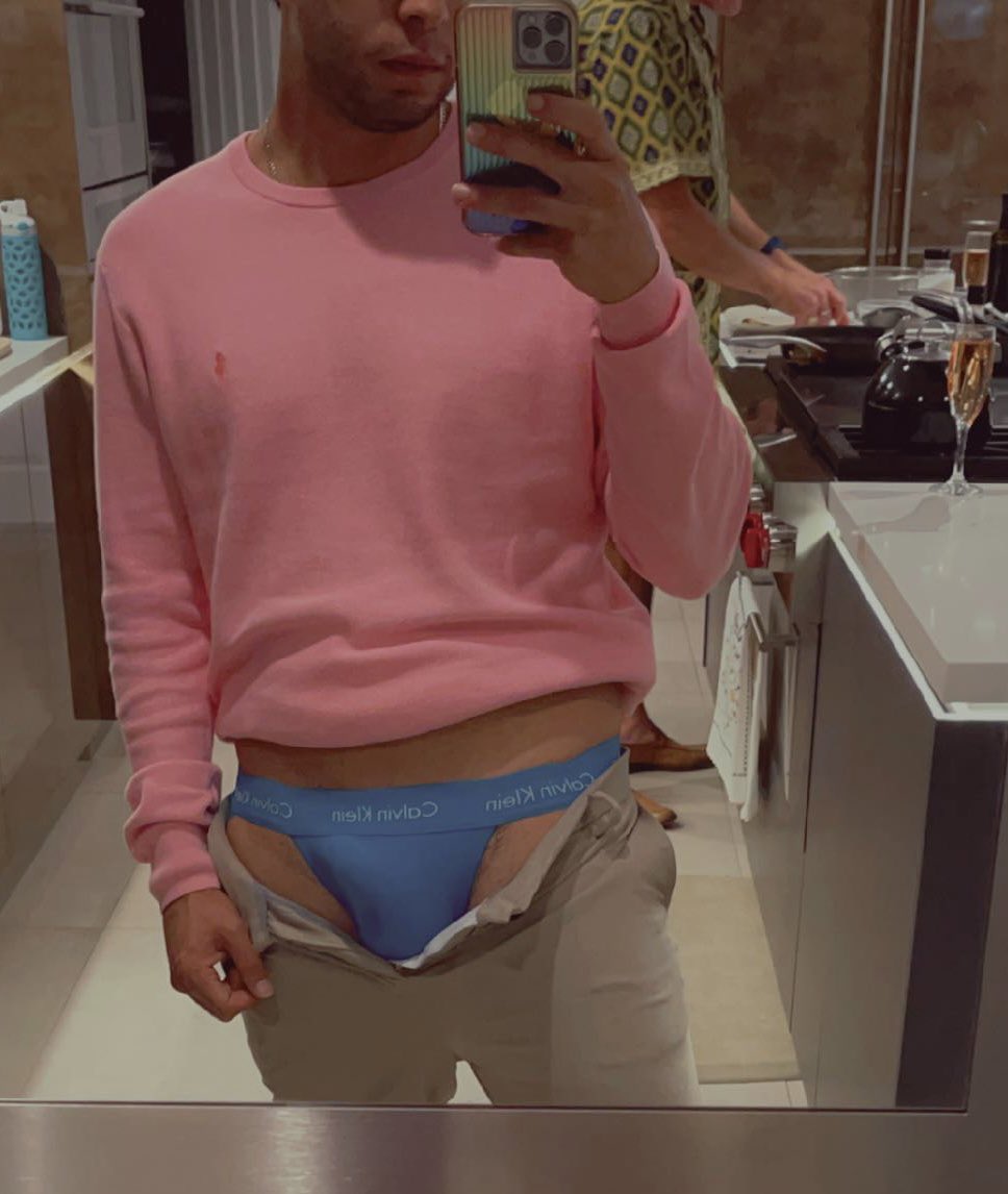 cwboy333's tweet photo. Pretty in pink . Retweet for more #gay #gayboi  #jock #jockstrap https://t.co/DmXuYOFZmI