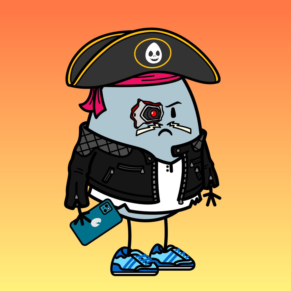 My newly revealed <a href="/TheYolkFrat/">The Yolk Frat</a> do be poppin! 🥚🔥

With a limited supply of 999, be sure to grab one while you still can:
theyolkfrat.io

Come join the frat! 🥚♥️