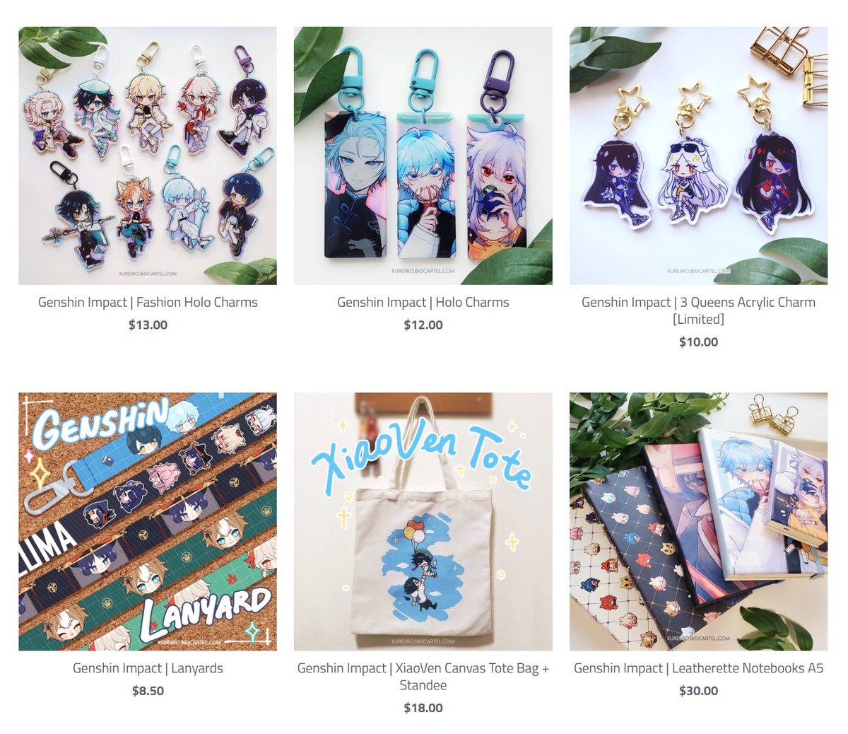 kureiiro's tweet photo. [RTs appreciated! 🙏💕]

✨ [ SHOP OPEN + GIVEAWAY!! ]✨
Updated my shop with some of the new designs I've made! Shop link and giveaway info below! 

Thank you for looking 💖 
#GenshinImpact #原神 #IdentityV https://t.co/x7VRIZycNG