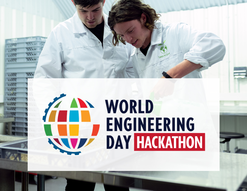 engineering_day's tweet image. #WorldEngineeringDay #Hackathon is launching this year. Aligned with a 2022 Theme: Build Back Wiser, Engineering the Future.

Learn more about the university-aligned official Hackathon bit.ly/WorldEngDay #WED2022 #WFEO #UNESCO #UNSDG  #WorldEngineeringDay2022 #globalhack
