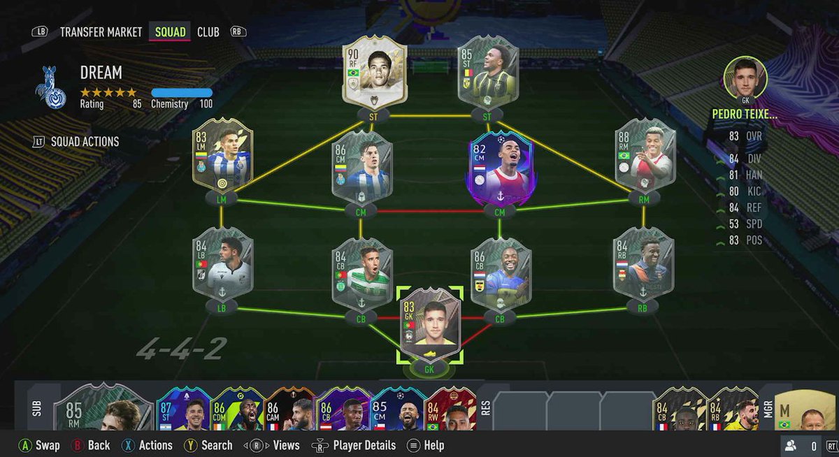 X_Mikeable_X's tweet photo. Well, its finally happened๐
With all these foundation cards being available,I've decided to go UNTRADABLE for the foreseeable๐
(Garrincha, Diaz and Gravenberch already untradable)
1.8 million to use/save for TOTY๐
#FUT22 #FUT #FUTChampions #FIFA22 #futfoundations #futsbc #sbc https://t.co/WdQuTIRlYT