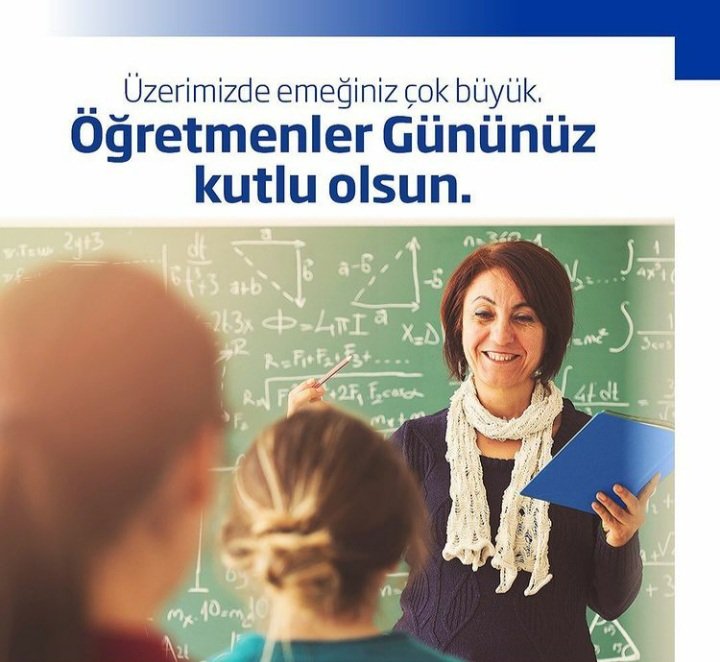 Bizi hayata hazırlayan kıymetli öğretmenlerimizin günü kutlu olsun.