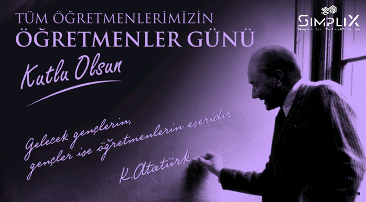 Hedeflerimize ve hayallerimize ulaşmak için bize ilham veren öğretmenlerimizin #24KasımÖğretmenlerGünü kutlu olsun.