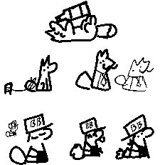 SapkaTheHat's tweet photo. more random doodles of those humorous foxes for the future. expect more in 12-18 months at my current speed #art #funnyfoxes https://t.co/NfEaxHrfk6