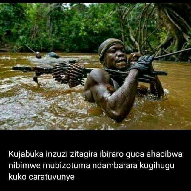 JournalIzuba's tweet photo. #Umuganigacamugani: #Umutima utibuka ni inyama. Nzobwira abatari bwavuke nabo babibwire abandi, ko i Burundi higeze kurwa ibara, abansi babantu #mujeri birara mu gihugu cose basesa amaraso, habonetse abagabo b'indyamunyu bakunda uburundi nabarundi baruhinda barwanya umwansi. https://t.co/goTmk6PeaO