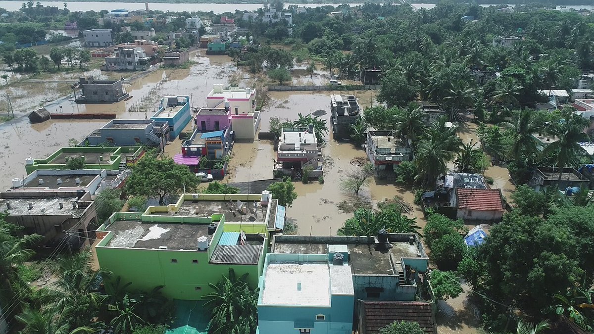 RapidResponse's tweet photo. We are conducting a #drone based damage assessment in the flood affected areas of #TamilNadu. The drone technology is helping us to plan and execute more effective flood response to the vulnerable communities.
#uav #HumanitarianDrones #DronesforGood https://t.co/8iwdkTSUI5
