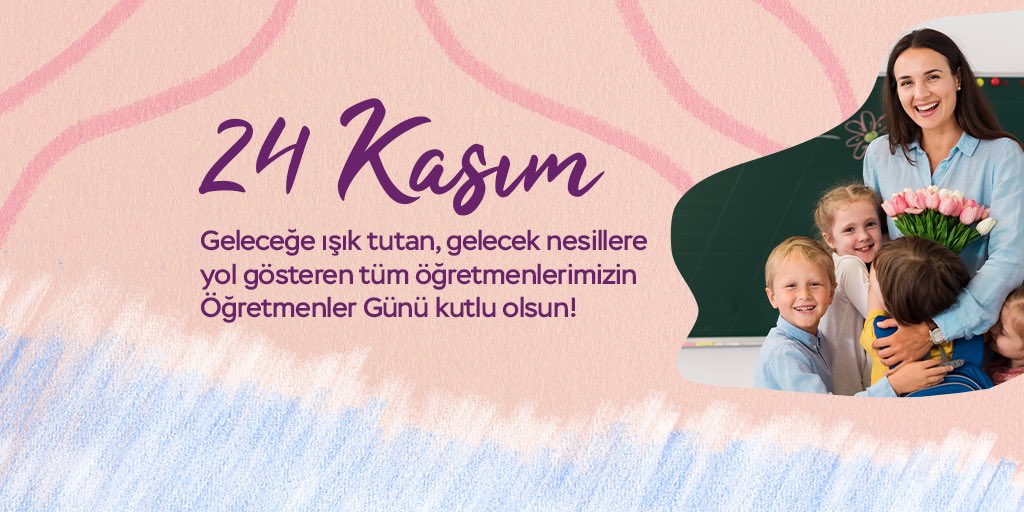 Geleceğimizi inşa eden, nesilerimize ışık taşıyan ve fedakarlığın simgesi öğretmenlerimizin Öğretmenler Günü kutlu olsun! #24kasım #öğretmenlergünü
