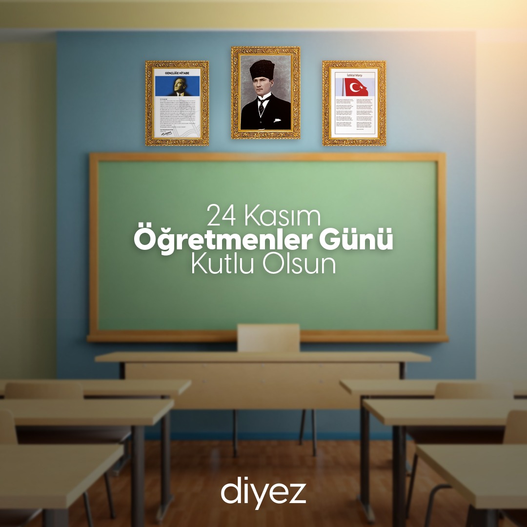 24 Kasım Öğretmenler Günü Kutlu Olsun.
.
#öğretmenlergünü #24kasım #24kasımöğretmenlergünü #atatürk #öğretmenatatürk #öğrenci #okul #ders #emek #24kasımöğretmenlergünükutluolsun