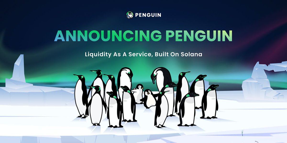 png_fi's tweet photo. GM, World!🐧
 We are Penguin Finance, a Liquidity-as-a-service protocol built on #Solana .

Find out about us on our Medium: https://t.co/Inp9ml3ptl, and follow our twitter, telegram &amp; discord (links in bio).

PS: we have a lot of surprises coming up!

Noot!🐧 https://t.co/gnA8IfCwoQ