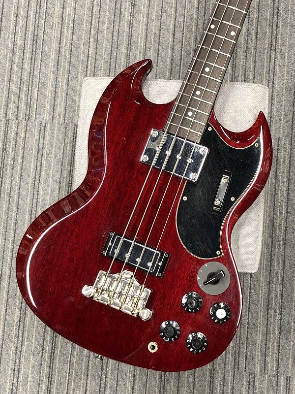 Orville オービル EB-3 SGタイプベースショートスケール ヘッドインレイGibson c1990s Orville EB-3 SG Bass (Japan, Cherry)