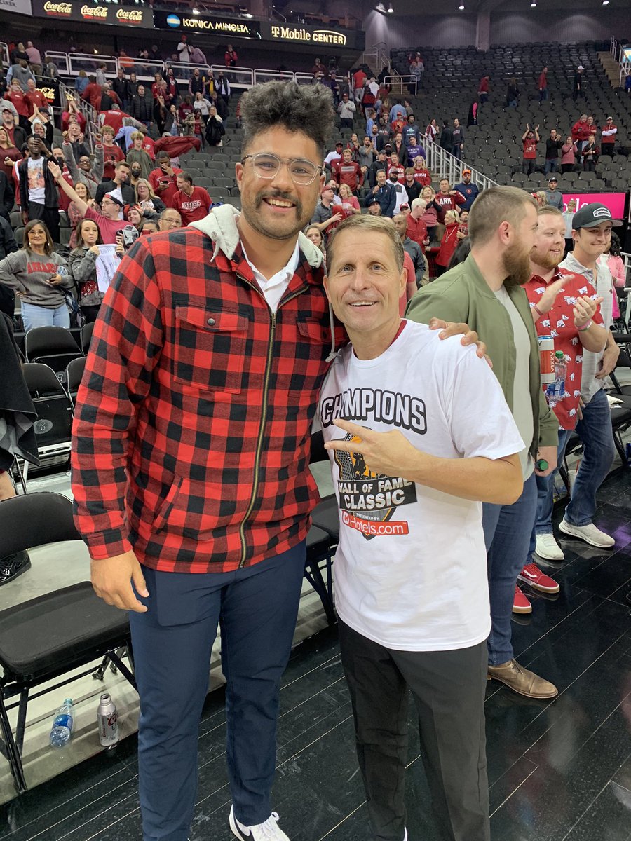 Eric Musselman (@ericpmusselman) on Twitter photo <a href="/isaiah_campbell/">Zay</a> thanks for coming to the <a href="/HOFClassic/">Hall of Fame Classic (follow @NABC1927)</a> and supporting <a href="/RazorbackMBB/">Arkansas Razorbacks Men’s Basketball 🐗</a>! #ProHogs <a href="/isaiah_campbell/">Zay</a> thanks for coming to the <a href="/HOFClassic/">Hall of Fame Classic (follow @NABC1927)</a> and supporting <a href="/RazorbackMBB/">Arkansas Razorbacks Men’s Basketball 🐗</a>! #ProHogs