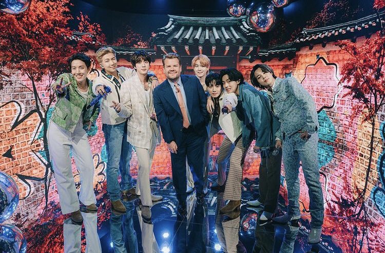 💜 #BTSxJamesCorden