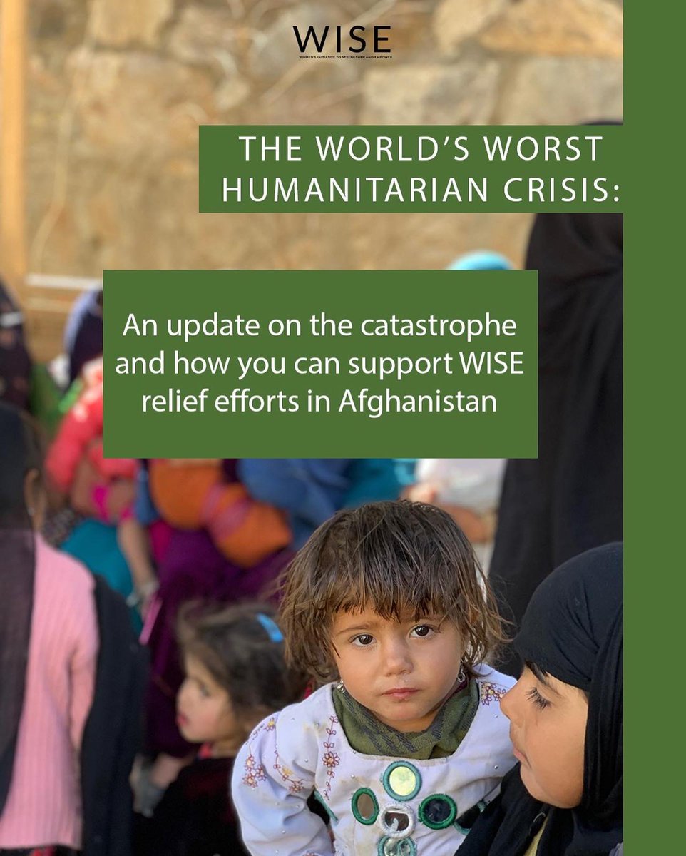 WISE Afghanistan tweet media