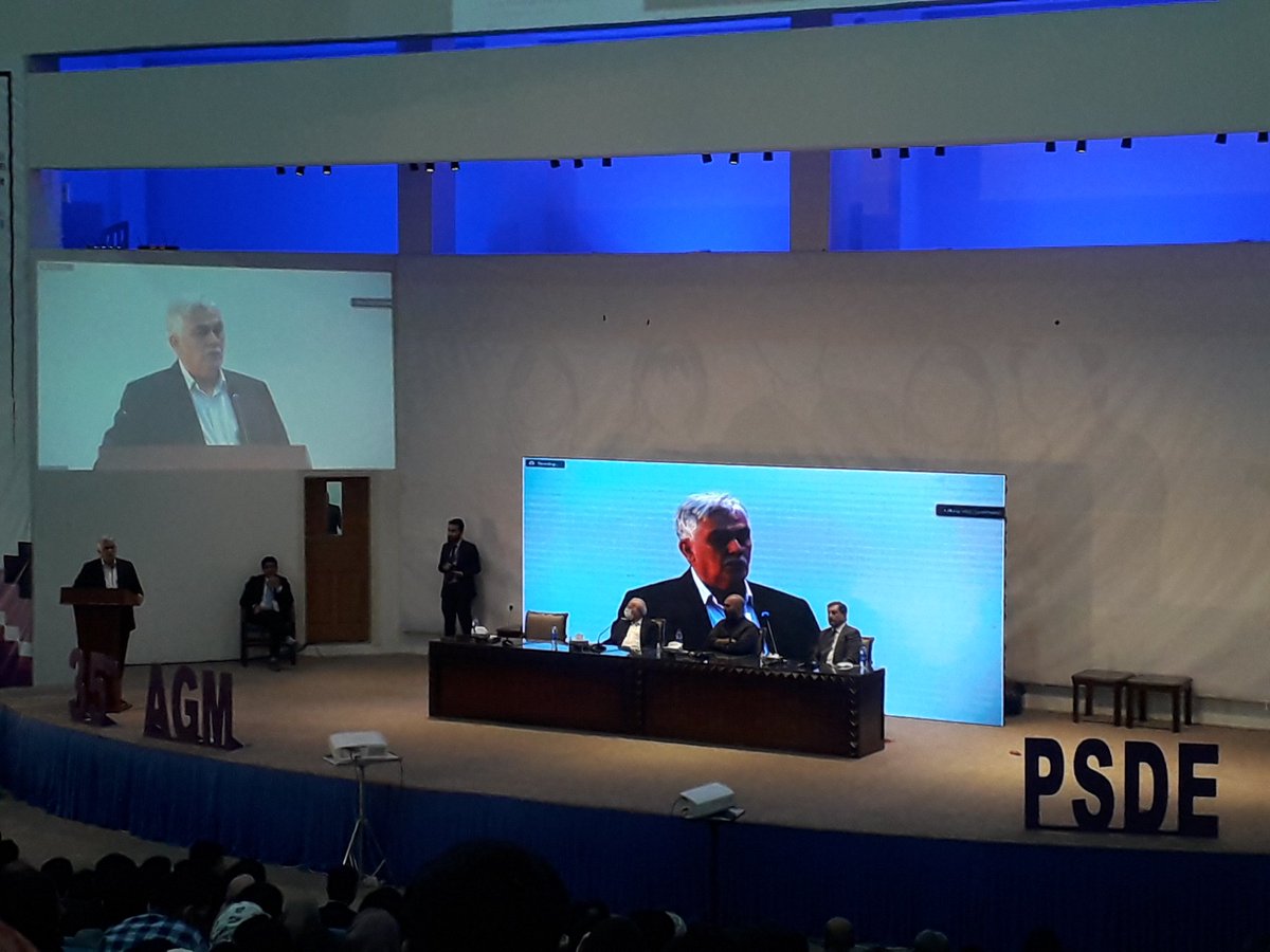 Raheem07635899's tweet photo. Day 3, AGM. Allama Iqbal Lecture.  #PIDE_Opportunity @PIDEpk https://t.co/V2BkTQ52X9