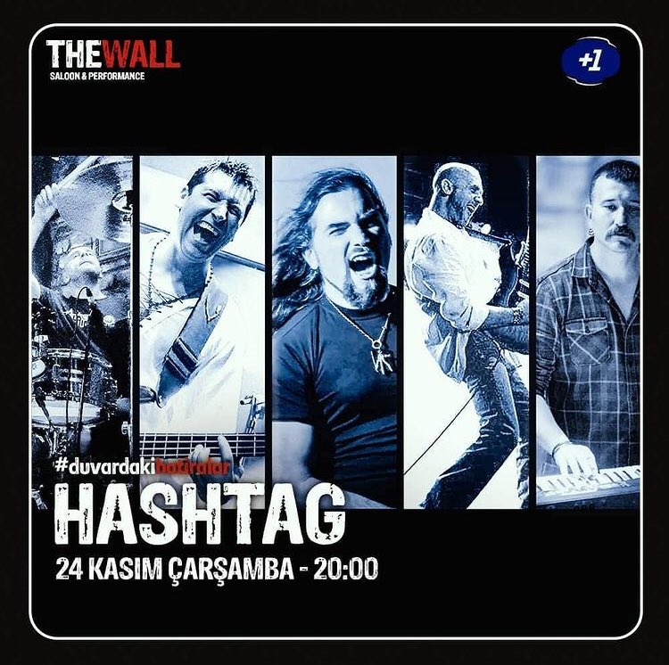 GiTARiZMA kadrosundaki muhteşem gitaristlerden Taylan Dedeoğlu grubu Hashtag ile bu akşam Kadıköy The Wall’da sahnede olacak.