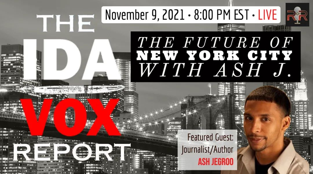 RevRadNat's tweet photo. Missing the #Idavox Report tonight? Dont worry, we'll be back next week and in December before we take our winter break! Until then, enjoy the final cut of this episode where DLJ and the crew discuss the future of New York City with journalist Ash J. https://t.co/L9nNUGc2mE https://t.co/bt3pBNvdBf
