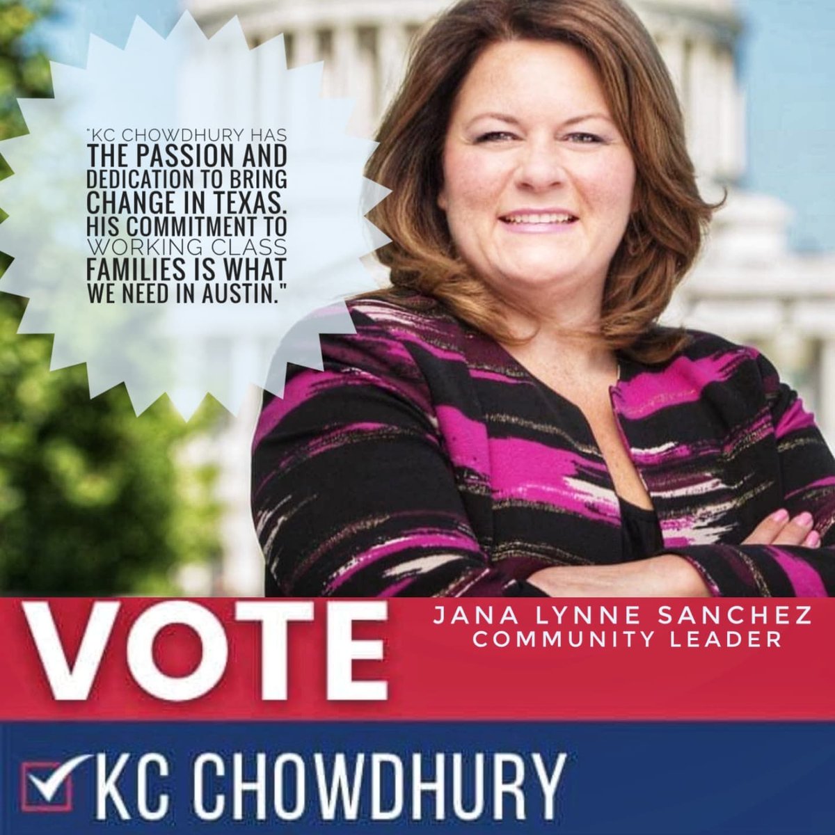 I'm honored to have a friend like Jana Lynne Sanchez. I'm humbled to announce that Jana has put her faith on our campaign. We will work together for our working class families and to make a better Texas for all of us. 

secure.actblue.com/donate/kcforte…