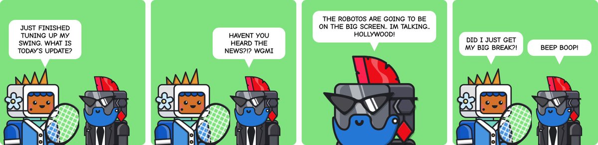 NFTeeds_eth's tweet photo. What a TIME to be a ROBOTO! Beep Boop!!! #robotos #tilt4time #TIME https://t.co/2FWdimaS5N