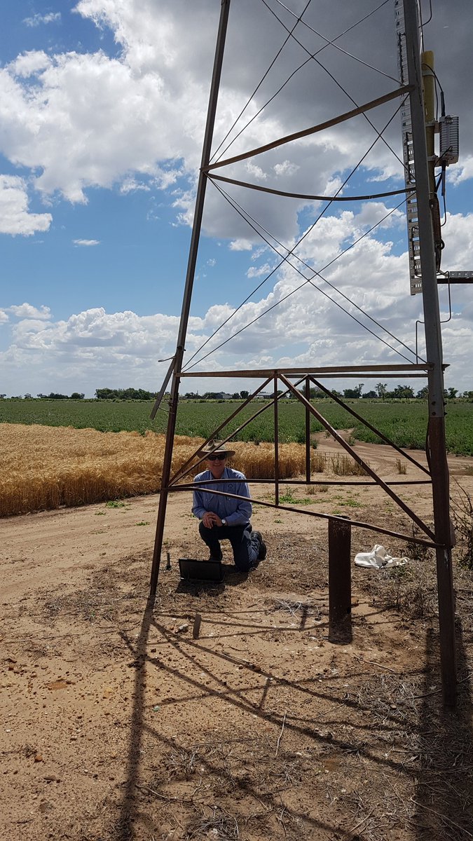 land_hydro's tweet photo. One happy hydrologist finding fluctuations in the groundwater data @pbinarrabri https://t.co/piwC7h6ge6