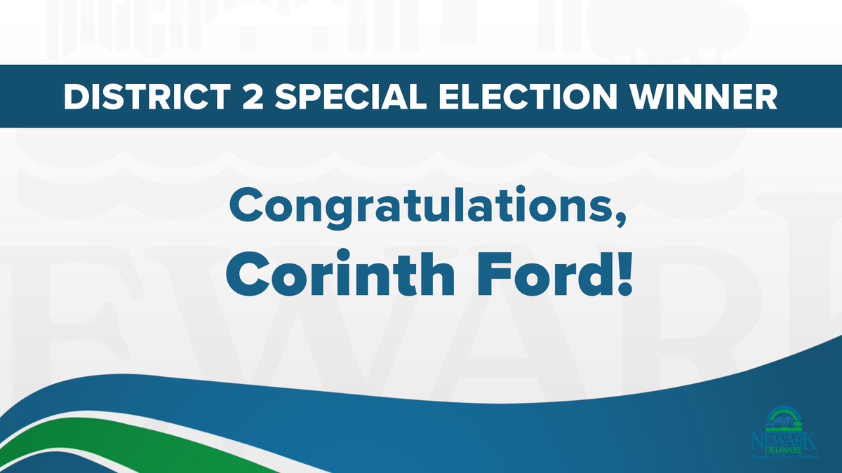 Earning 165 votes, Corinth Ford has been elected to represent District 2. Congratulations!