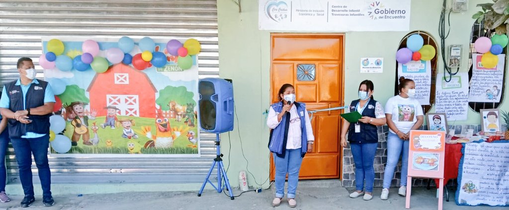Fundacion_FASH's tweet photo. Inauguración y reapertura de atención presencial de los centros de desarrollo infantil @InclusionEc, con la participación del director @MiesZona8 y las principales autoridades invitadas del @DuranGad @BomberosDuran @CTEcuador @PoliciaEcuador https://t.co/4ET4HOH5Pj