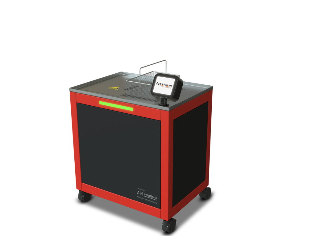 RoslerUsa's tweet photo. @MimakiEurope  and AM Solutions - 3D post processing technology have partnered to create a #postprocessing solution suitable for Mimaki's new full-color inkjet 3D printer: 

 https://t.co/KswkWKHhxa  

#3dprinting #additivemanufacturing #supportremoval https://t.co/tWFCQbUOAx