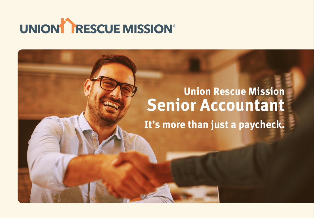 Proud to partner with the amazing team at LA's Union Rescue Mission. It may be time to join them!

infusesearch.com/urmla for more information
