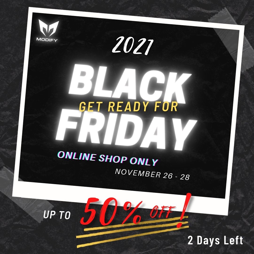 ModifyTW's tweet photo. Only 2 days left! Have you decided what to get?
#modifytechtw #blackfriday https://t.co/dVSQnT40F3