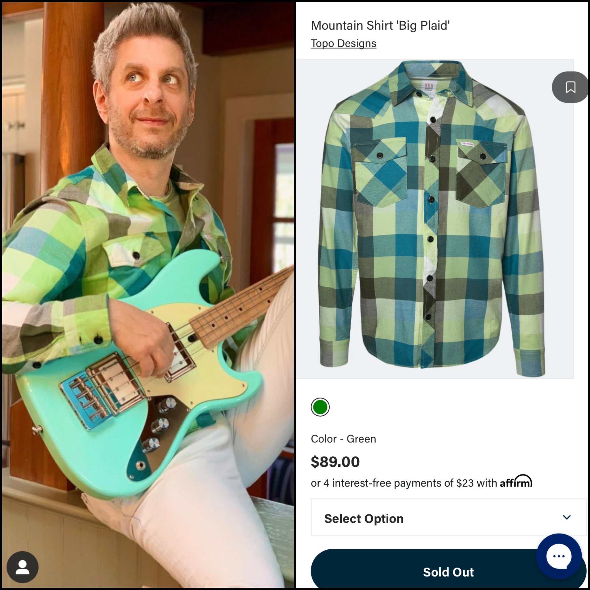 Phish Phashion on Twitter: "When they call you “Cactus,” it's easy being  green. Here's Mike with his D Lakin short-scale bass (IG post from Feb 21).  Equally hard to kop is this
