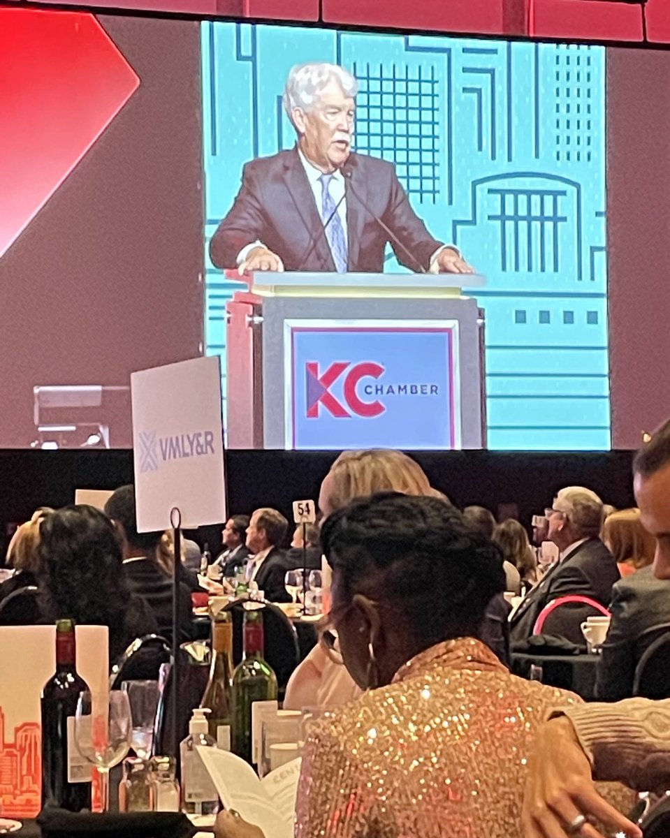 JakesJournal's tweet photo. Congratulations to John Sherman - philanthropist, entrepreneur, community builder and now @Royals owner - on being named @kcchamber’s Kansas Citian of the Year! 

John’s a perfect example of quiet, humble, strong servant leadership, and I’m excited for downtown baseball! #KC4ALL https://t.co/ramTb0Bhnu