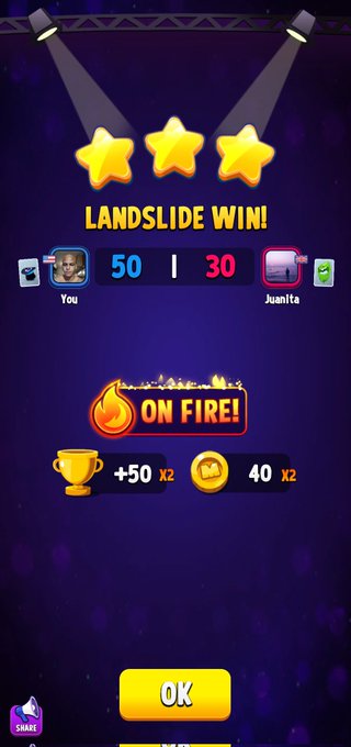 Check out my latest Match Masters game! https://t.co/O3hxwBx6o5<a href="/tag/newprofilepic"class="tags"><span>#newprofilepic</span></a>