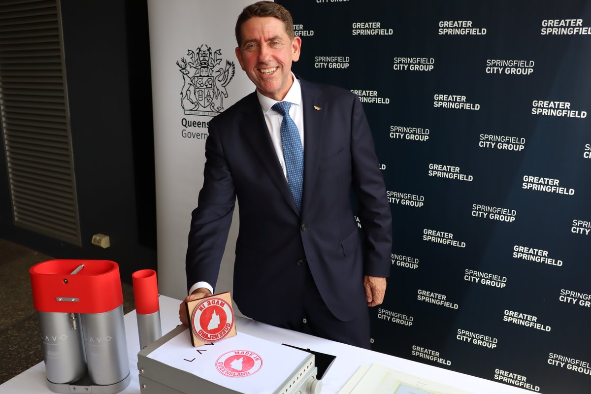 Our government wants more products manufactured with the best stamp of all: Made In Queensland.

That's why we've attracted <a href="/LAVO_AU/">LAVO</a> north of the border to build Australia's first hydrogen fuel cell manufacturing facility in <a href="/springfieldQLD/">Greater Springfield</a>, creating hundreds of new #QLDjobs.