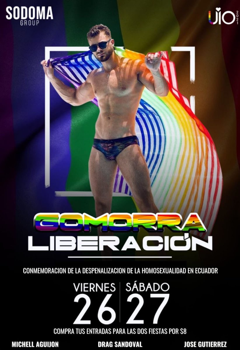 ian_alban2's tweet photo. @SodomaGroup Hola pajeros este viernes los espero en gomorra vamos a portarnos mal 😈🔥

@cruisingecu
@MisterPorno_Gay
@latinos_on
@CrusingUIO
@ContactosGayUio https://t.co/xAOeTxPEgl