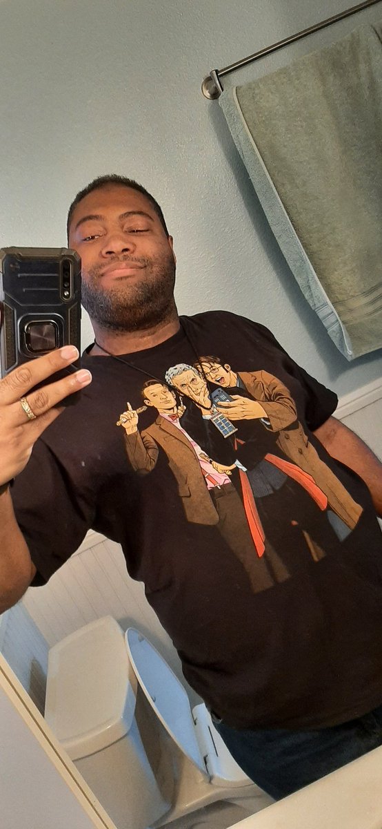 rurouni_ninja's tweet photo. Happy #DoctorWhoDay! Had to wear one of my many Dr.Who tees to work today
#DoctorWho #DoctorWho58 https://t.co/9IUip6GJb5