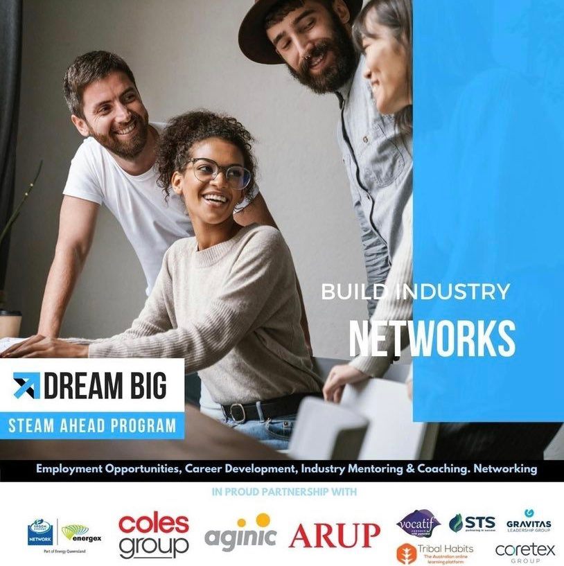 Hey there, are you a female university student studying a STEAM degree?

Are you looking to build your industry networks prior to graduation?

Kickstart your career with the STEAM Ahead program!

Apply now 👇

dreambigaustralia.org/our-program

#WomenInSTEAM #EmpoweringWomen #Diversity