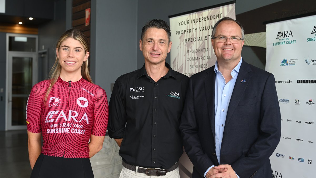 aca_cycling's tweet photo. We recently accepted $75,000 of Federal Government support from Federal Member for Fairfax Ted O'Brien for Cycle Sunshine Coast over the next three years π΄
Find out more: https://t.co/jme9iwKFHM
#australiancyclingacademy #araproracingsunshinecoast #livelearnride https://t.co/XGMl0AeyFg
