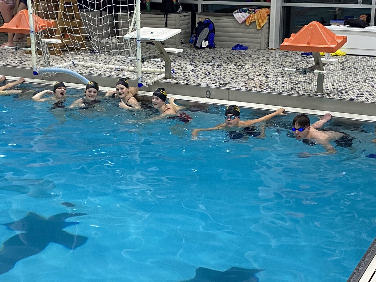 CooperSwimTeam's tweet photo. Water polo for reaching fundraising goals and to celebrate thanksgiving! https://t.co/NvsRuK08L6