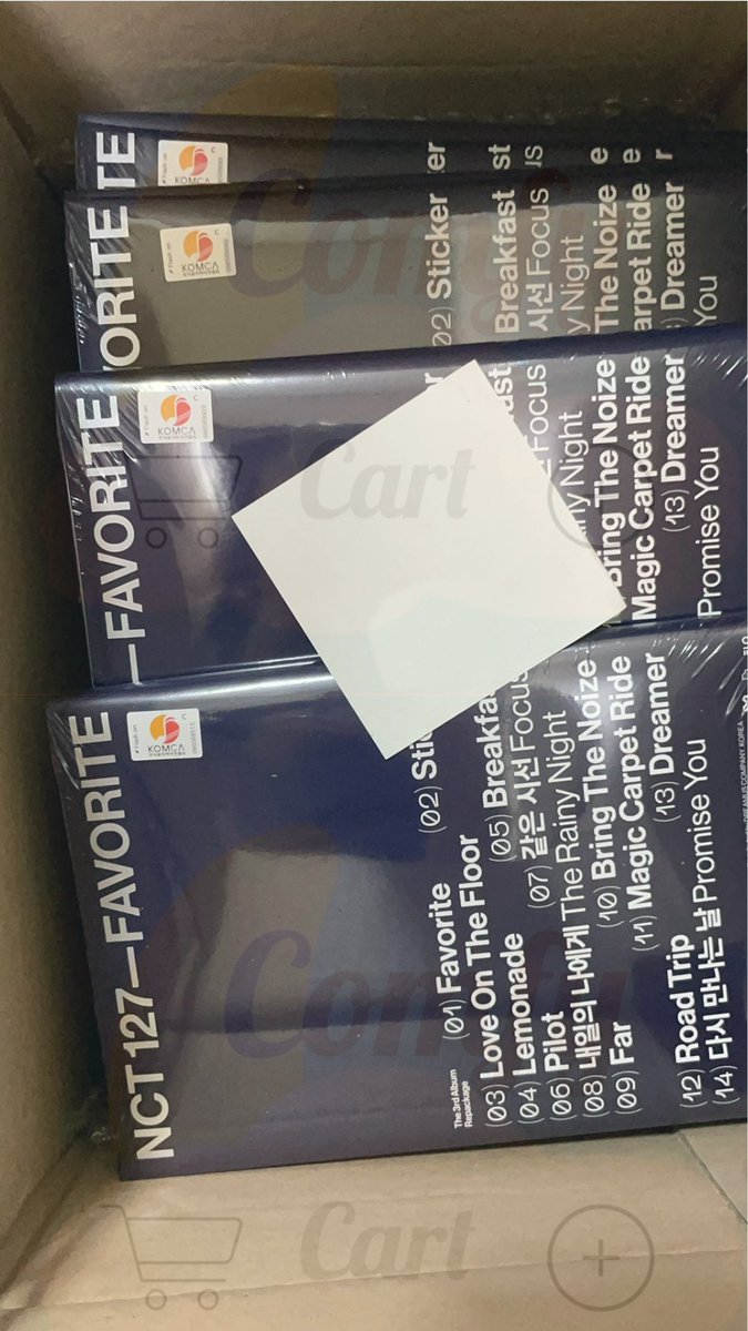 comfy_cart's tweet photo. #Comfy_Update
Henlooo secure na po ni/kay supplier yung NCT Favorite Sealed po ❤️❤️ May extras pa raw po so oopen natin sya uliit ❤️❤️ thank you so much ❤️ https://t.co/YZ9mJBqk3r