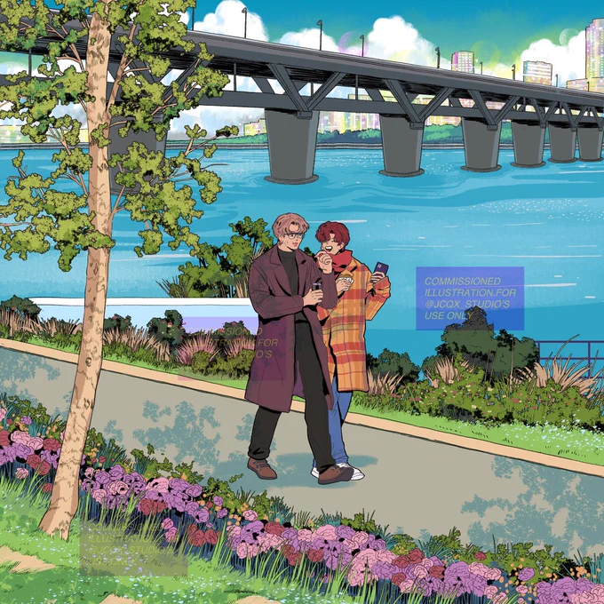 Just finished this cute little #namseok illos that is a prequel to a previous commission for @jcqx_studio 😭😭😭😭😭😭 Thank you for commissioning me!!!💜💜💜💜

#btsfanart 