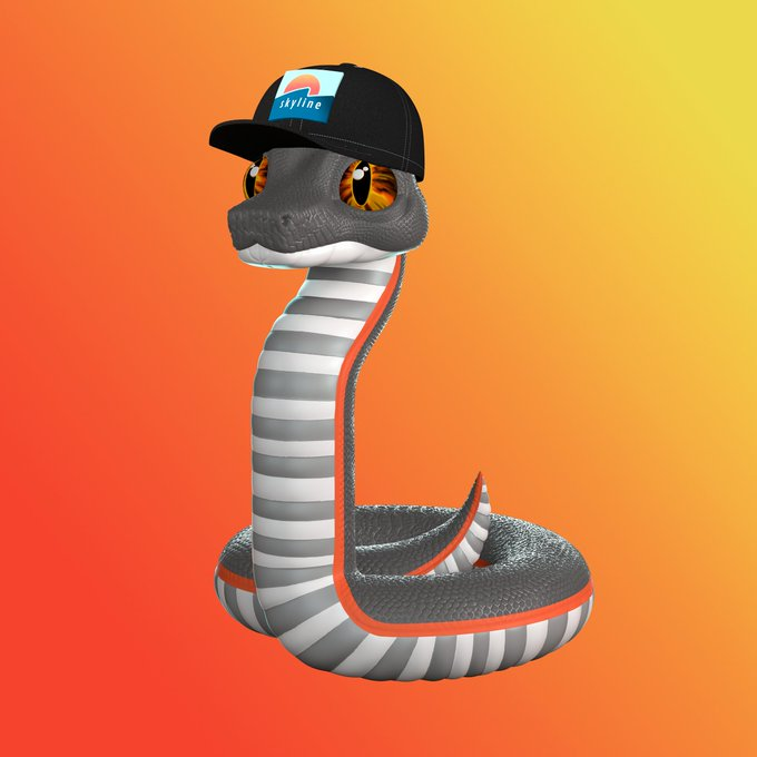 skylineNFT's tweet photo. Time to vibe with @solsneks as we give away a 1/1 skyline x snek ahead of their 3D mint on 26th November at 11pm UTC!

1️⃣ follow 
@solsneks
 &amp; 
@skylineNFT

2️⃣ like &amp; retweet

3️⃣ tag a friend

⏰ winner announced on Saturday! https://t.co/DSerLm3eiA