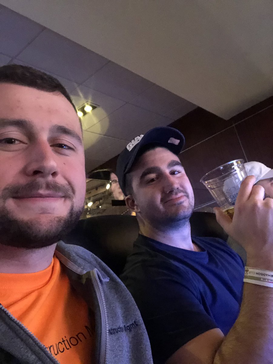 KyleAkley's tweet photo. Son’s First Game #NYKMSG #LebronWho https://t.co/rtfT6Co1HC