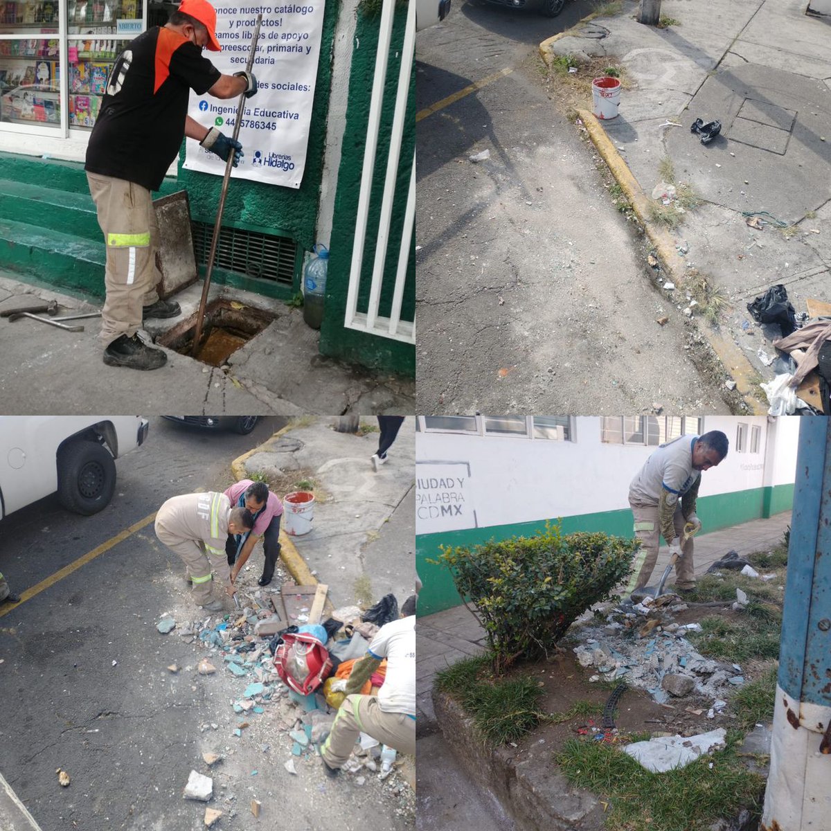 AlcCuauhtemocMx's tweet photo. ✅Mantenimiento a luminarias, en las calles #ManuelPayno, #FernandoRamírez y #JuanDeDiosPeza
✅Reposición de luminaria, en #5DeFebrero
✅Desazolve, en #DrVertiz, #JuanDeDiosPeza y #DrErazo https://t.co/iPCaDhYYzy