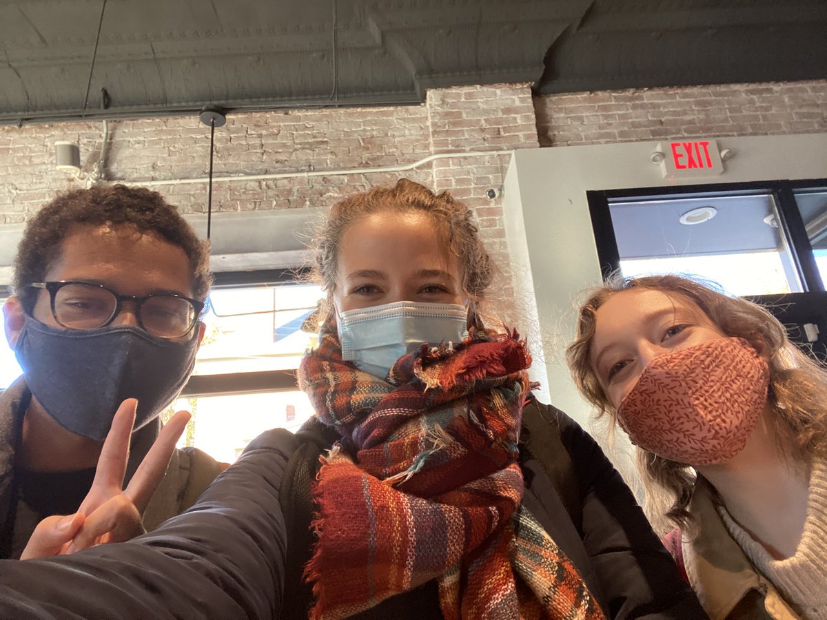 mayaneyman221's tweet photo. Today I am thankful for the wonderful @emslaine, bryan, coffee and filming documentaries at 7 a.m. 😌😎 https://t.co/U5Gz8IGoqn