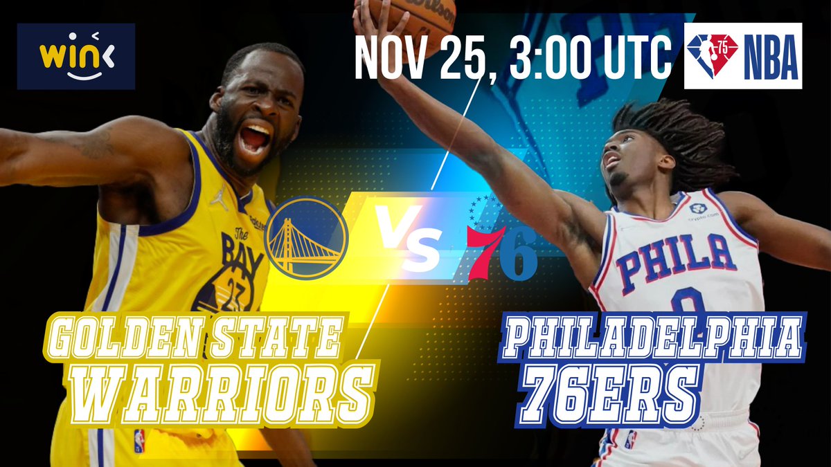 WINkorg777's tweet photo. Time to catch the #NBA75 game between 🟨 #DubNation and 🟦 #76ers.

Pick your winners in the comments section and wager at https://t.co/YqvbblIhGE. Match starts in 5mins.

#CBHOF #HereTheyCome #Sixers #WarriorsGround #NBAFantasy #NBA #NBARooks https://t.co/miBHJIeZGb