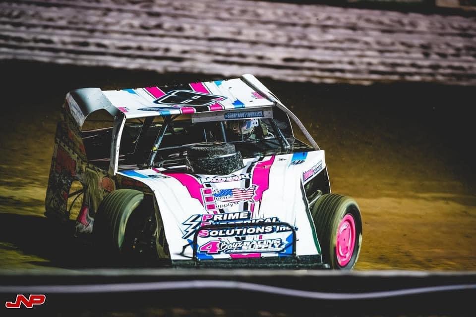 After blowing up a motor Friday in our heat race running 2nd we decided to unload our backup car start the tail of the Bmain finishing 3rd. The reutimanns gave us a provisional putting us starting 28th in the A main, and finishing 13th.